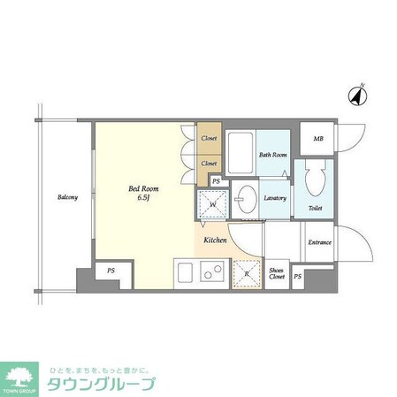 BPRレジデンス蕨の物件間取画像